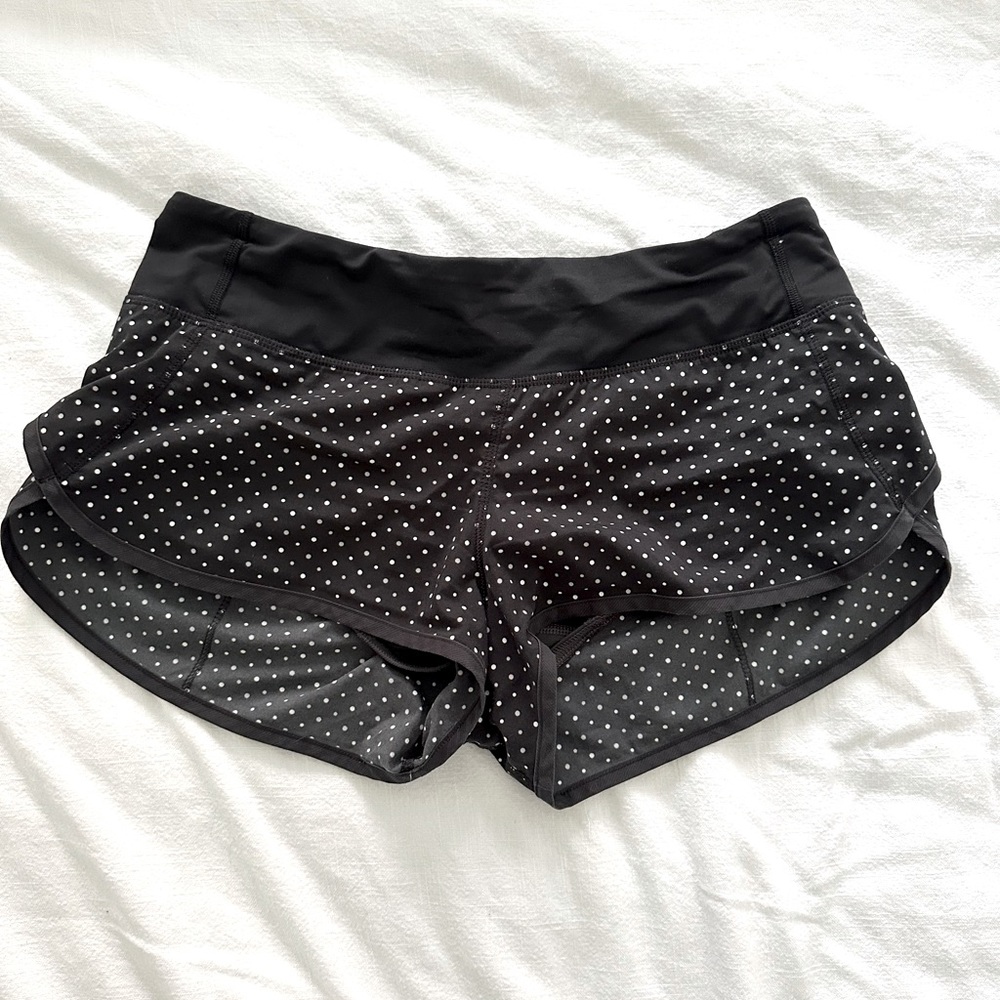 LULULEMON Polka Dot Speed up Shorts